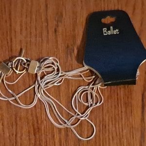 Ballet multi string necklace